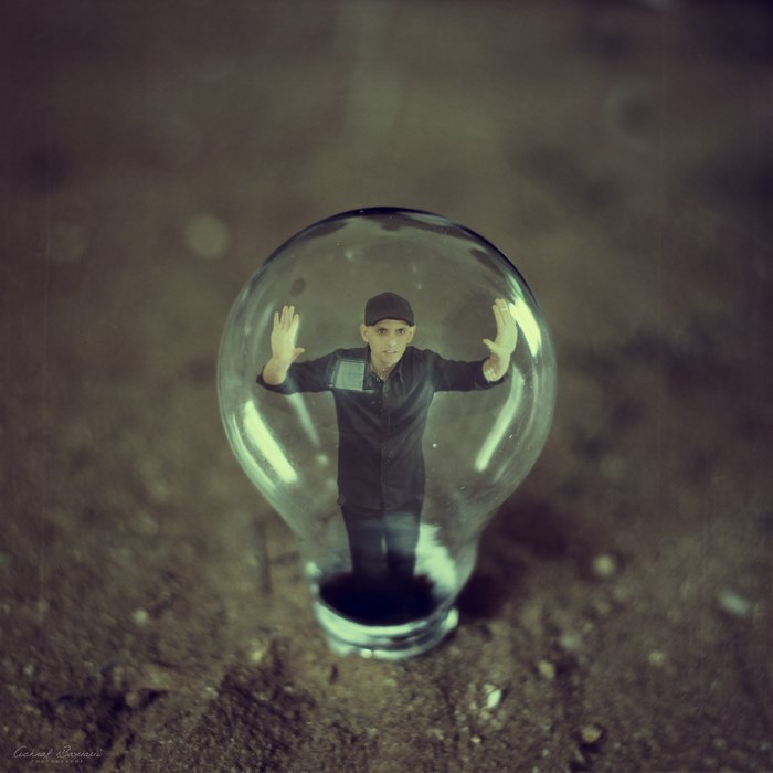 lampe — surreal photography by Achraf Baznani