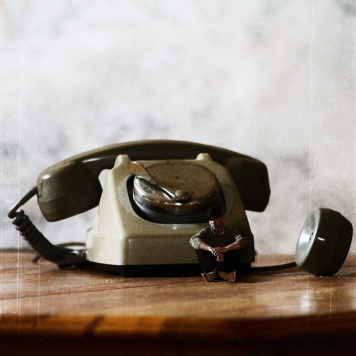 Waiting for the call — surreal photography by Achraf Baznani