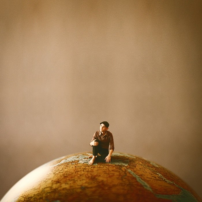 Achraf Baznani - On Top Of The World2 — surreal photography by Achraf Baznani