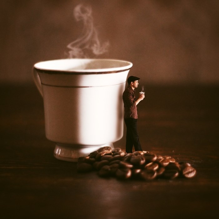 Coffee — surreal photography by Achraf Baznani