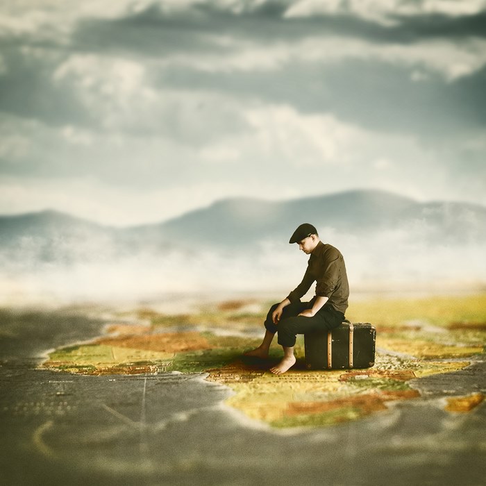 Horizons — surreal photography by Achraf Baznani