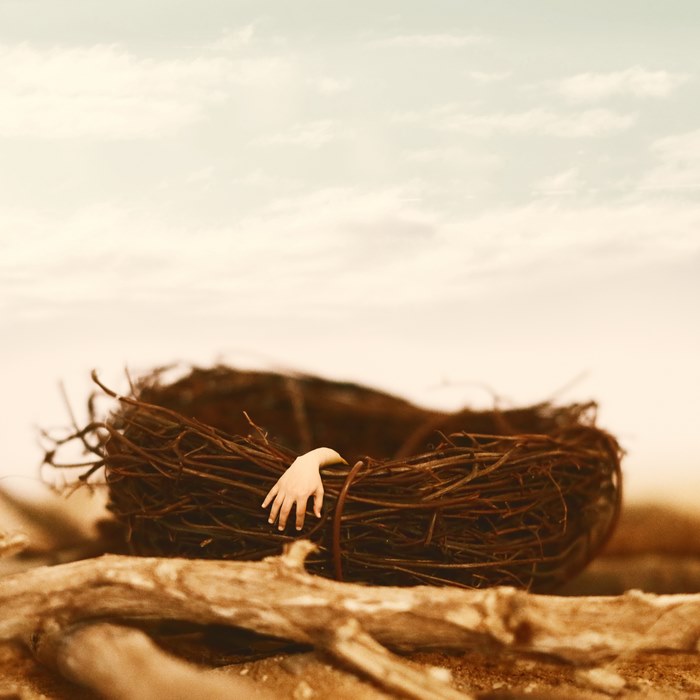 resurrection — surreal photography by Achraf Baznani