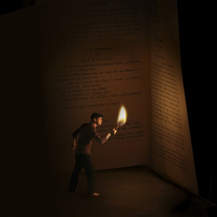 Secrets of the old book — surreal photography by Achraf Baznani