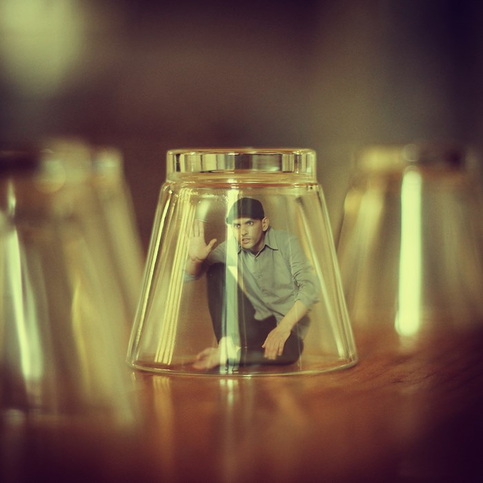 Under the cup — surreal photography by Achraf Baznani